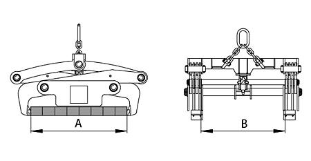 方坯夾鉗CAD